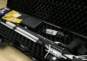 Team Navy Competes in Shooting During Warrior Games