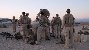 ITX 4-23: 1st Battalion 23D Marines prepare for Range 410A