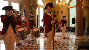 U.S. Army Old Guard Fife and Drum Corps perform at NYC 248th Army Birthday Celebration