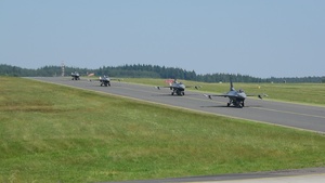 480th FS during Air Defender 23 BROLL