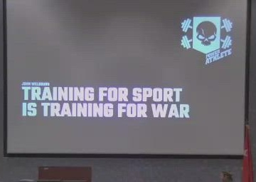 John Welbourn addresses 1st Armored Division H2F Summit