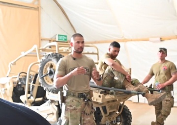 386th ESFS Joint/Coalition Training - Italian Carabinieri