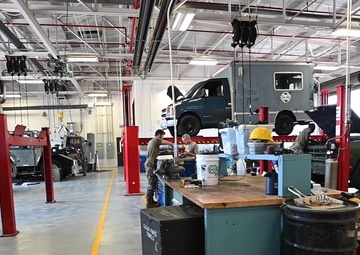 169th LRS Vehicle Maintenance