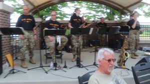 Army Reserve's 204th Army Band performs during Fort McCoy's 2023 Army Birthday Celebration, Part I