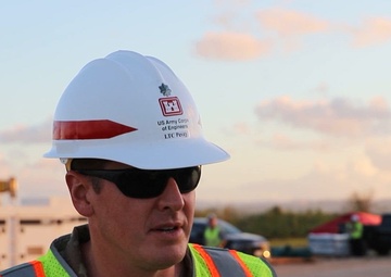 Lt. Col. Pevey Talks About USACE Missions for Mawar Response