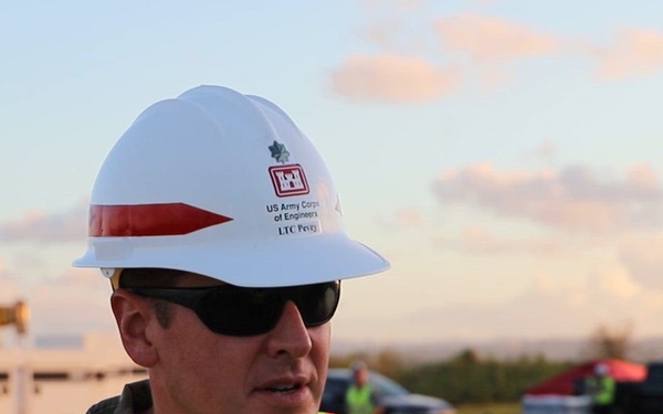 Lt. Col. Pevey Talks About USACE Missions for Mawar Response