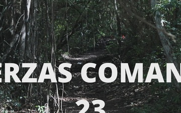 Competitors tackle the challenge in day 3 of Fuerzas Comando 23