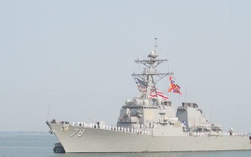 USS Porter returns from deployment