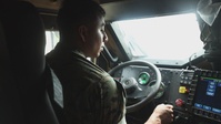 U.S. Marines participate in Combat Vehicle Operator Training Range