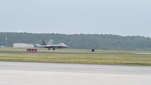F-22s relocate to JBLE