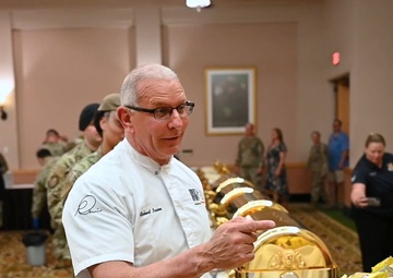 Chef Robert Irvine visits JBSA-Lackland Defenders