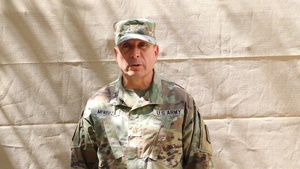 Moore, Oklahoma Soldier sends Happy Fourth message