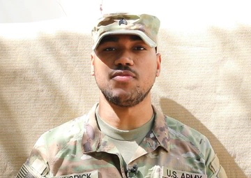 Wichita Falls, Texas Soldier sends Happy Fourth message
