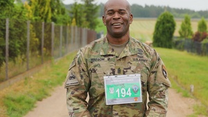 A-Roll: 1st Cavalry Division and NATO troops participate in the Norwegian Foot March in Giełczyn, Poland