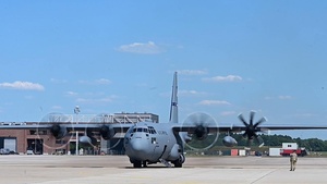 165th Airlift Wing perfroms critical tactical airlift mission during exercise Air Defender 2023