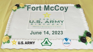 248th Army Birthday Celebration at Fort McCoy