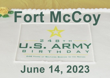 248th Army Birthday Celebration at Fort McCoy