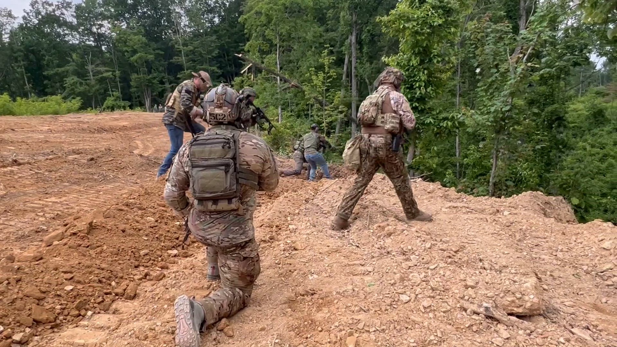 National Guard special forces operators with Charlie Company, 5th Battalion, 19th Special Forces Group (Airborne), their active duty special operations counterparts, allies, and partners from 18 nations participated in the Ridge Runner Irregular Warfare Exercise 2023, held throughout West Virginia, from May 27 to June 17. Ridge Runner is a dynamic and realistic exercise platform for the United States Special Operations Command and community of allies and partners that enables participants to train and validate readiness, while enhancing the nation&#39;s strategic irregular warfare capabilities.