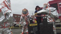 Marine Corps Base Quantico and Prince William County Conduct a Full Scale Exercise Simulating a Train Crash and Chemical Leak