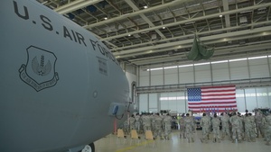 435th Air Expeditionary Wing Inactivation, 406th Air Expeditionary Wing Activation, 406th Air Expeditionary Wing Assumption of Command and 435th Air Ground Operation Wing Change of Command (1080p No Graphics)
