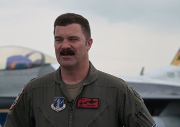 Lt. Col. Dustin Brown Talks About Air Defender 2023