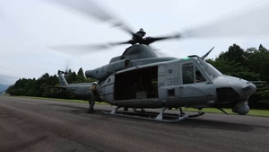 Fuji Viper 23| 3rd Recon Battalion and HMLA 169 Conduct Fast Rope Training