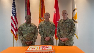 NETCOM command group's Army Signal Corps birthday message