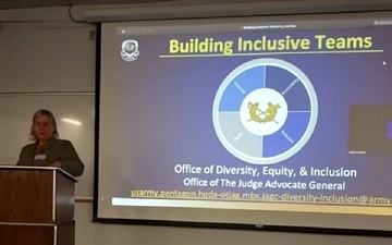 2nd Annual 75th USARIC, OSJA Legal Training - Building Inclusive Teams (Diversity, Equity &amp; Inclusion)