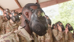 Basic Combat Training-Chemical, Biological, Radiological & Nuclear-(CBRN)Inside Gas Chamber