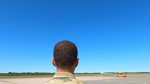 B-Roll: Maryland A-10s arrive in Estonia for exercise Air Defender 2023