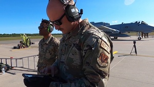 B-Roll: Maryland ANG conducts Air Defender flight operations