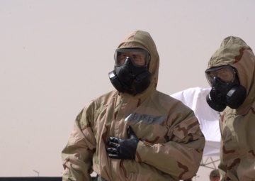 378th ECES emergency management Airmen hold joint training with Royal Saudi Air Force