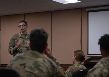 Air Force Academy Cadets visit Tyndall Air Force Base