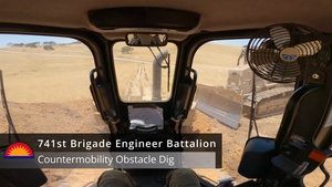 741st BEB Counter-mobility Obstacle Dig