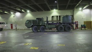 B-Roll U.S. Army Reserve and Navy and Train in Port Operations During CSTX