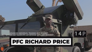 Pvt. 1st Class Richard Price - Why I Serve