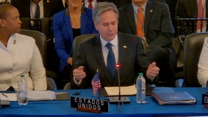 Secretary of Blinken delivers remarks at the Organization of American States General Assembly Third Plenary Session in Washington, D.C.