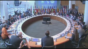 Secretary of State Antony J. Blinken and Secretary Mayorkas co-host and deliver opening remarks at the Anniversary Ministerial of the Los Angeles Declaration on Migration and Protection