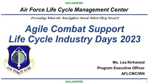 LCID 2023 – Agile Combat Support Directorate PEO Overview