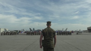 VMFA-312 Change of Command Ceremony