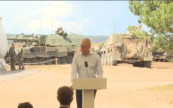 Joint Press conference at Exercise Griffin Storm 2023 (opening remarks)