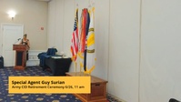 Army CID Retirement Ceremony for Special Agent Guy A. Surian