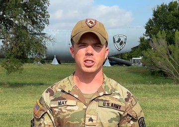 Sgt. Payton May - July 4th - MLB - Braves shoutout