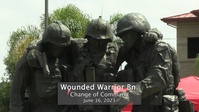 Wounded Warrior Bn. Change of Command Ceremony