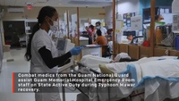 Guam Guard Medics assist with hospital surge after Typhoon Mawar