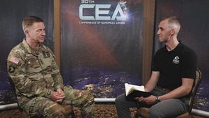 Chief of Staff answers questions at European armies conference