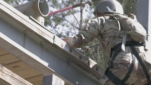 Basic Combat Training-Rappel Wall-2