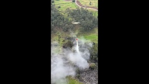 Army air support for wildfire