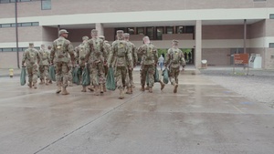 Basic Combat Training-Recruits Loading Truck