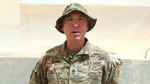 SFC Burns, Terrence- Texas Rangers- July 4th Shout-out
